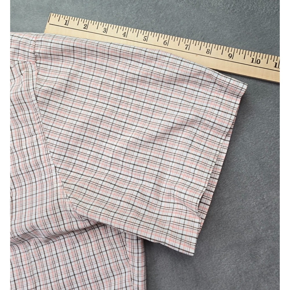 Eddie Bauer Short Sleeve Button Up Shirt Men's TXL Tall - Picture 4 of 9